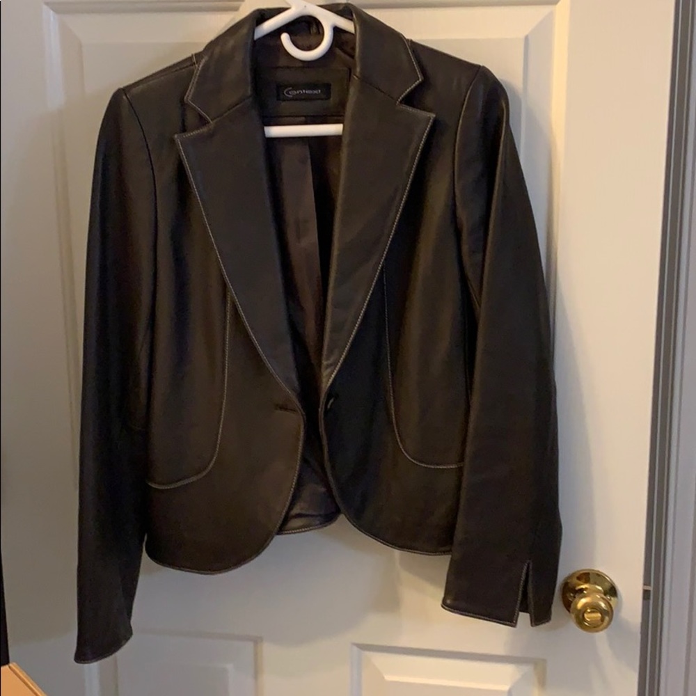Leather jacket